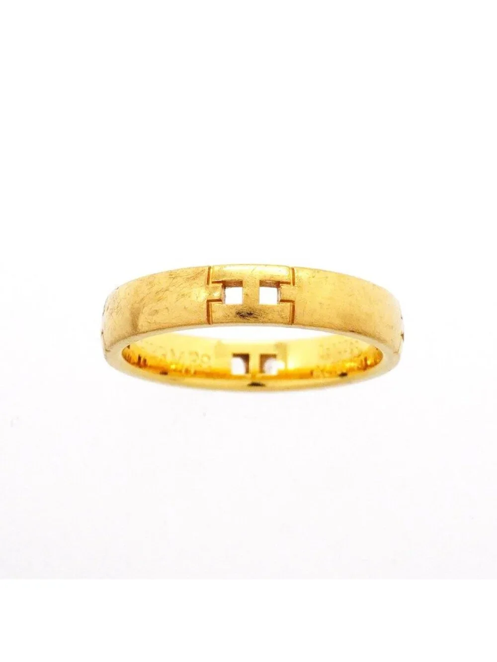 Hermes Ring Ever Herakles 18K Yellow Gold